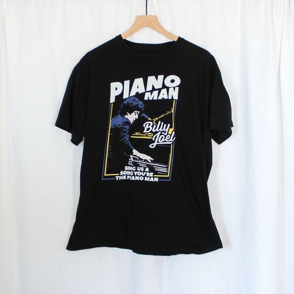 Billy Joel Piano Man Tee X-Large - Picture 1 of 5